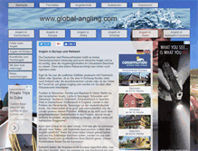 Tablet Screenshot of global-angling.com